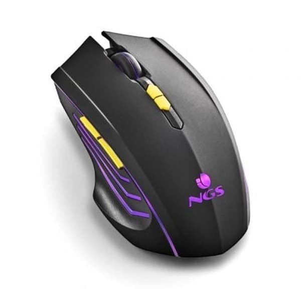 Gaming-mus NGS GMX-200 Sort 3200 DPI (1 enheder) Sort, Gul
