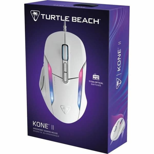 Optisk Mus Turtle Beach Kone II Vit 26000 DPI
