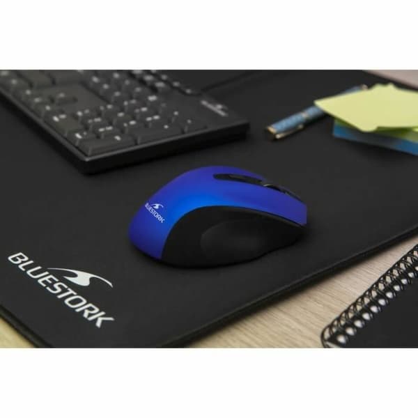 Trådlös Mus Bluetooth Bluestork OFFICE 75 Svart