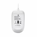 Miniatyrbild 2 av 2: Mus V7 MU200GS-WHT Vit 1600 dpi