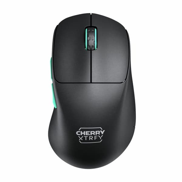 Trådlös Mus Cherry M64 Svart, Turkos