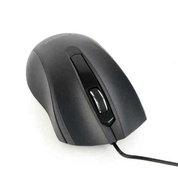 Optisk Mus GEMBIRD MUS-3B-01 Svart (1 antal) Svart