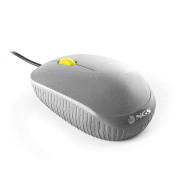 Optisk Mus NGS GRAYFLAME Svart 1000 dpi