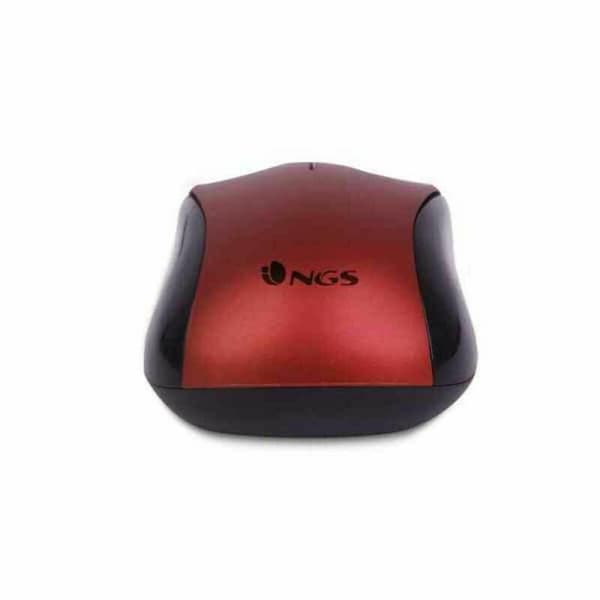 Optisk Mus NGS NGS-MOUSE-1092 Röd 1200 DPI