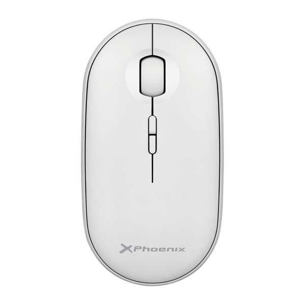 Optisk trådløs mus Phoenix Hvid 1600 dpi (1 enheder)
