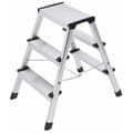 Miniatyrbillede 1 af 5: Hailo foldbar trappestige L90 Step-ke 2x3 trin 60 cm 4443-701