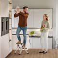Miniatyrbillede 10 af 10: Hailo trappestige med 2 trin Mini Comfort 45 cm aluminium 4310-100