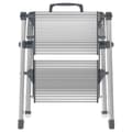 Miniatyrbillede 2 af 10: Hailo trappestige med 2 trin Mini Comfort 45 cm aluminium 4310-100