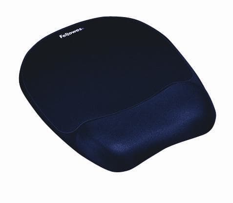 Fellowes 9172801, Sininen, Yksivärinen, Memory foam, Rannetuki