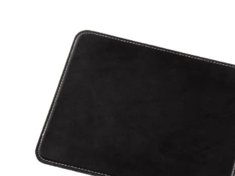 Hama Mouse Pad with Leather Look - Musmatta - svart