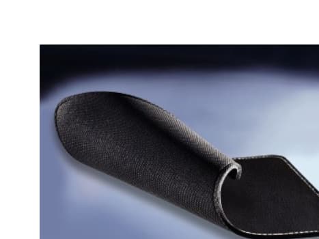 Hama Mouse Pad with Leather Look - Musmatta - svart