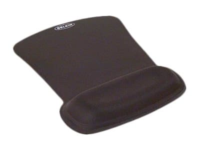 Belkin WaveRest Gel Mouse Pad - Musmatta med handledsstöd - svart