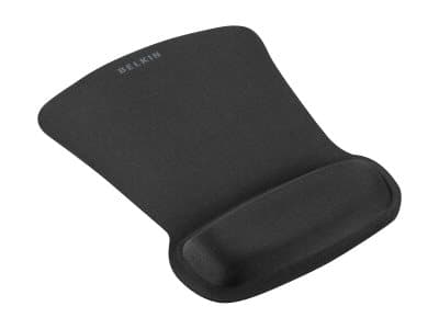 Belkin WaveRest Gel Mouse Pad - Musmatta med handledsstöd - svart