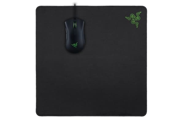 Razer Gigantus, Musta, Yksivärinen, Vaahto, Kumi, Liukumaton pohja, Pelihiirimatto