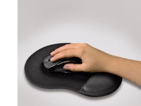 Hama "Ergonomic" Mouse Pad mini - Musematte - svart