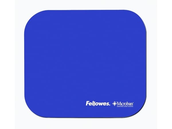 Fellowes Microban, Sininen, Yksivärinen, Kumi, Liukumaton pohja