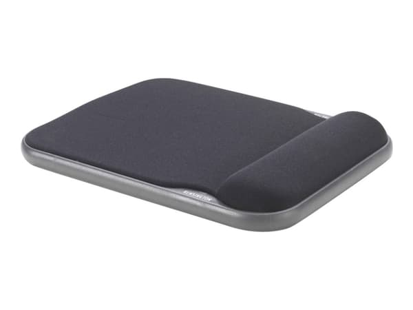 Kensington Sports Contour Gel Mouse Wrist Pad - Musematte med håndleddsstøtte - svart
