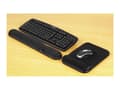 Miniatyrbilde 2 av 5: Kensington Sports Contour Gel Mouse Wrist Pad - Musematte med håndleddsstøtte - svart