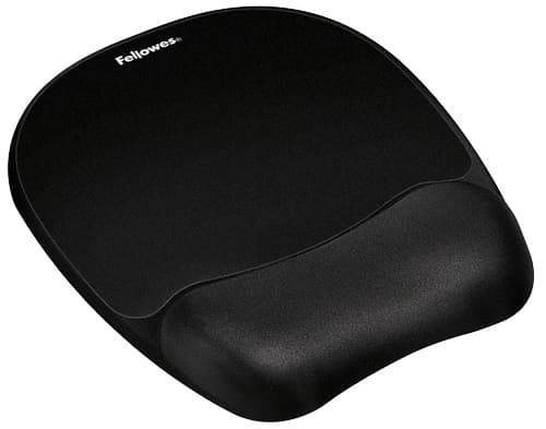 Fellowes Memory Foam - Musmatta med handledsstöd - svart