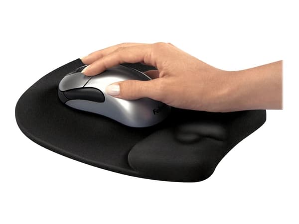 Fellowes Memory Foam - Musmatta med handledsstöd - svart