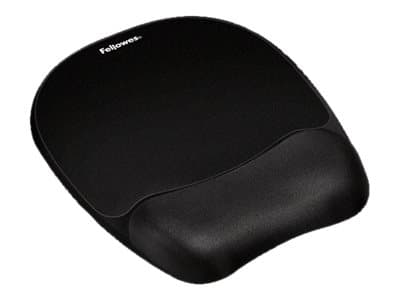 Fellowes Memory Foam - Musmatta med handledsstöd - svart