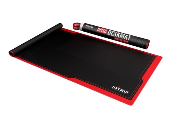 Nitro Concepts Deskmat DM16 - Tastatur og musepute - infernorød