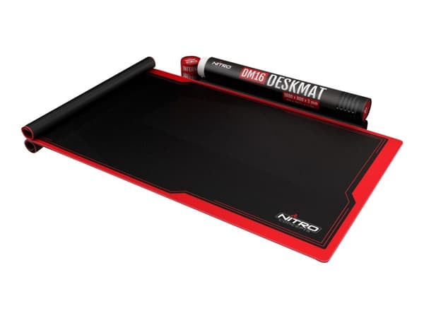 Nitro Concepts Deskmat DM16 - Tastatur og musepute - infernorød