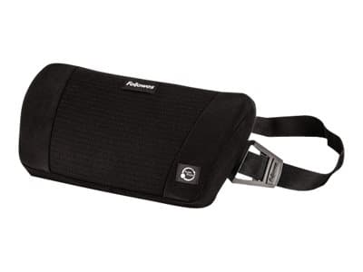 Fellowes PlushTouch - Korsryggsstøtte - svart
