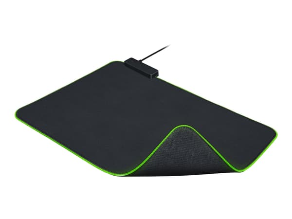 Razer Goliathus Chroma, Musta, Yksivärinen, Mikrokuitu, Multi, Liukumaton pohja, Pelihiirimatto