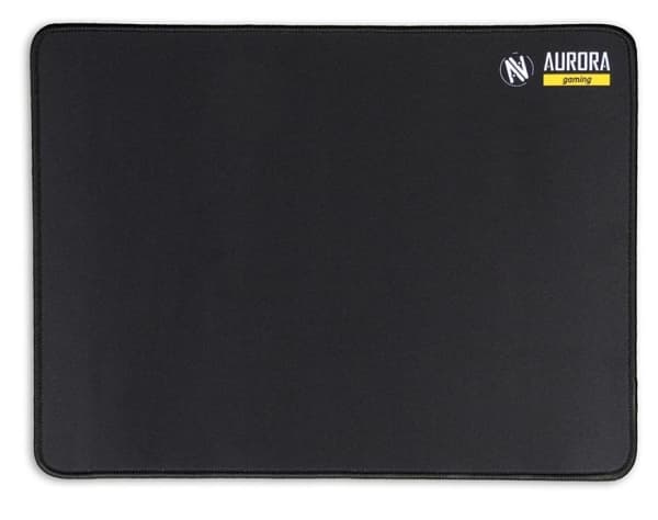 iBox Aurora MPG3, Sort, Monokromatisk, Kanvas, Gummi, Gaming musemåtte