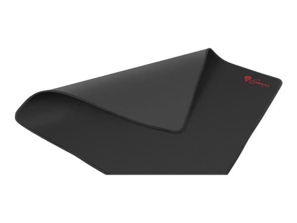 GENESIS Carbon 500 XL Logo, Musta, Yksivärinen, Kangas, Kumi, Liukumaton pohja, Pelihiirimatto