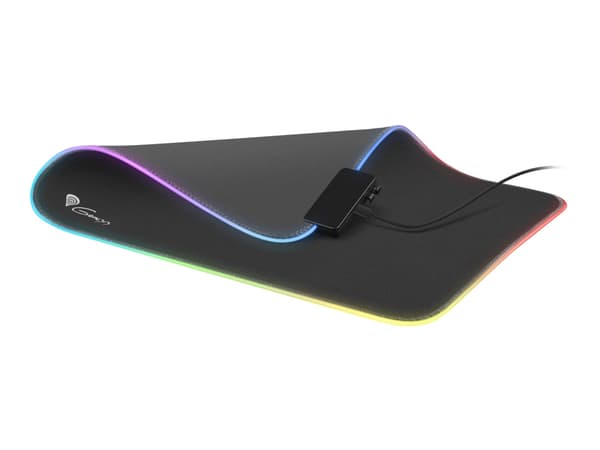 Natec Genesis BORON 500 M RGB - Musematte - svart