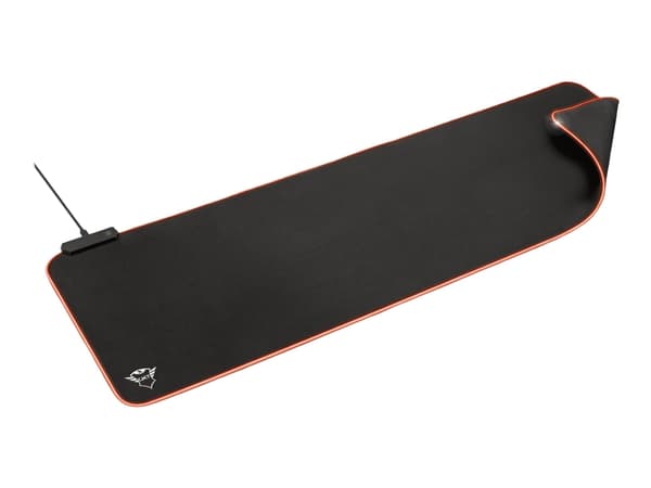 Trust GXT 764 Glide-Flex XXL - Belyst tastatur og musematte