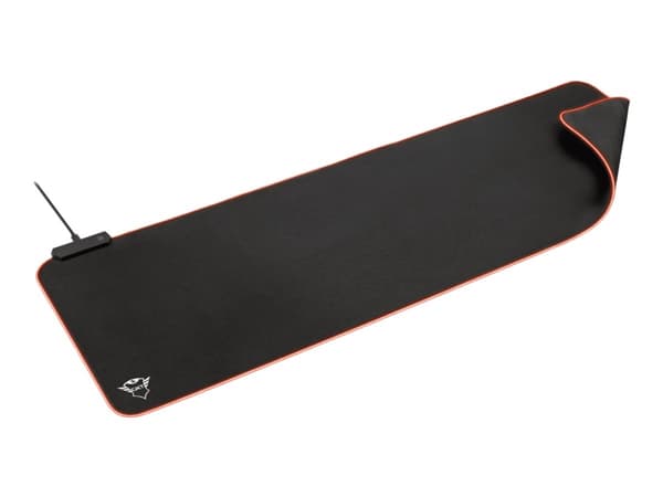Trust GXT 764 Glide-Flex XXL - Belyst tastatur og musematte