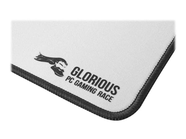 Glorious PC Gaming Race GW-P, Valkoinen, Yksivärinen, Kumi, Liukumaton pohja