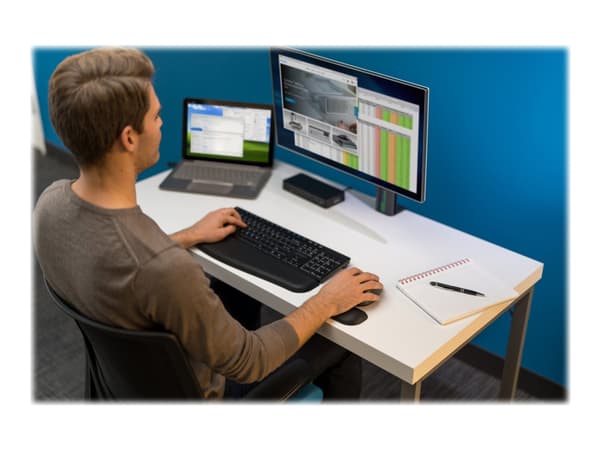 Kensington ERGOSOFT WR STANDARD - Håndleddsstøtte for tastatur - svart