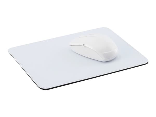 Hama Leather Mouse Pad - Musematte - hvit