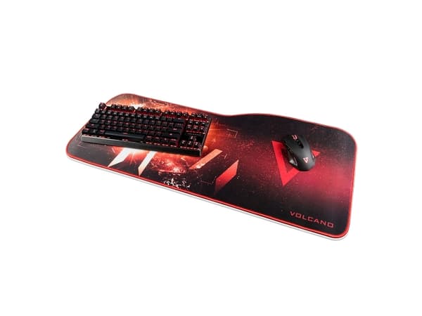 Modecom VOLCANO Pad, Musta, Punainen, Kuva, Pelihiirimatto