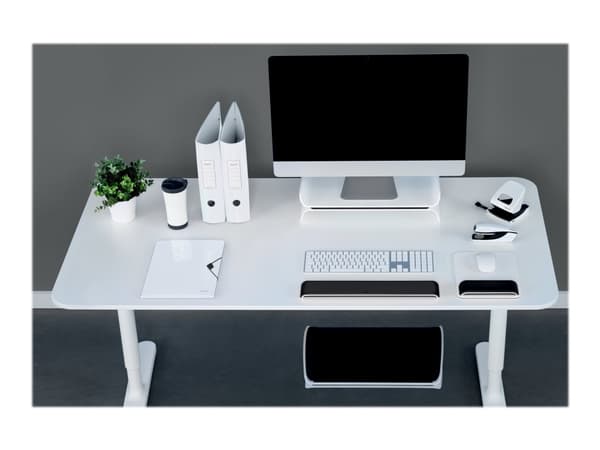 Leitz Ergo WOW - Håndleddsstøtte for tastatur - svart