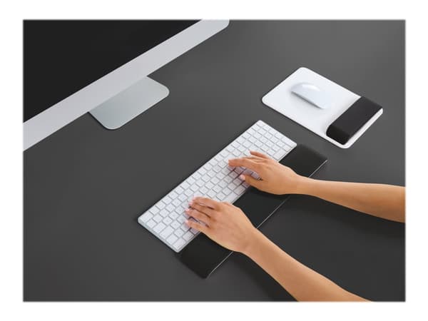 Leitz Ergo WOW - Håndleddsstøtte for tastatur - svart