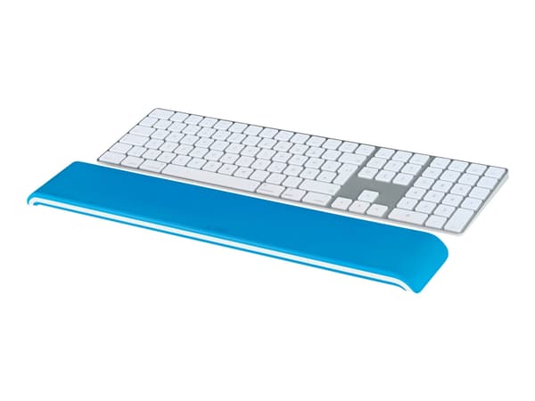 Leitz Ergo WOW - Håndleddsstøtte for tastatur - blå
