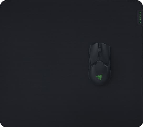 Razer Gigantus V2 - Large, Musta, Vihreä, Yksivärinen, Kumi, Liukumaton pohja, Pelihiirimatto