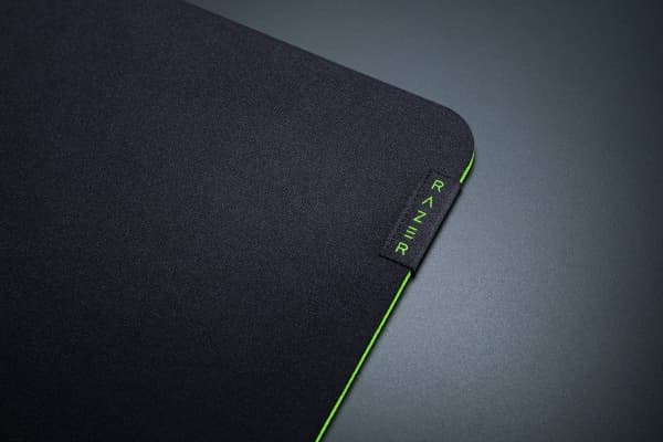 Razer Gigantus V2 - XXL, Musta, Vihreä, Yksivärinen, Kumi, Liukumaton pohja, Pelihiirimatto