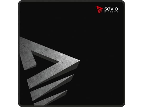 Savio Precision Control S, Sort, Billede, Gummi, Skridsikker bund, Gaming musemåtte