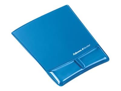 Fellowes 9182201, Sininen, Yksivärinen, Muovi, Rannetuki