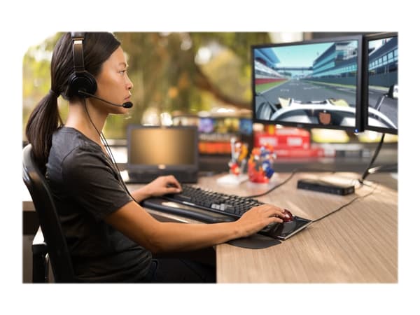 Kensington ErgoSoft Wrist Rest for Mechanical & Gaming Keyboards - Håndleddsstøtte for tastatur - svart