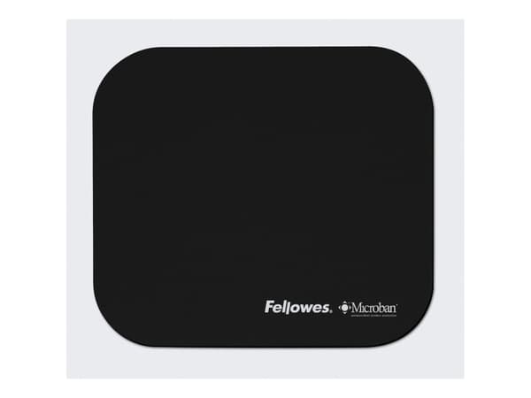 Fellowes Maus Pad Microban, aus Neopren, Farbe: schwarz (5933907)