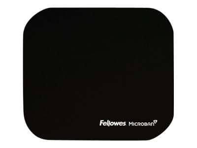 Musemåtte, Fellowes® Microban, gummi, sort