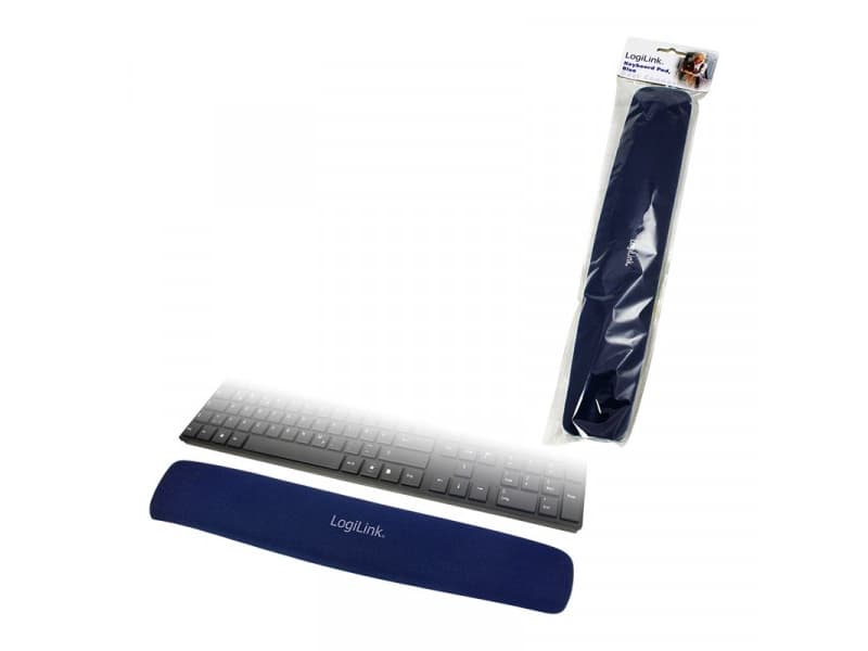Gel keyboard pad, blue CDON