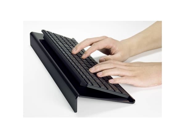 Renkforce RF-KT-100, Näppäimistöteline, Musta, 140 mm, 40 mm, 43,2 cm, 339 g